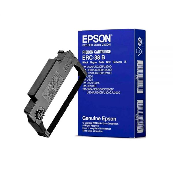 CINTA DE IMPRESIÓN EPSON ERC-38B NEGRO